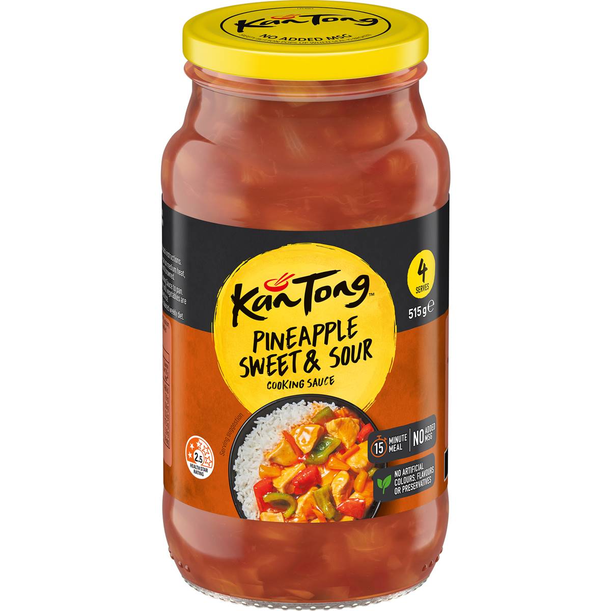 Kan Tong Pineapple Sweet & Sour Stir Fry Cooking Sauce 515g