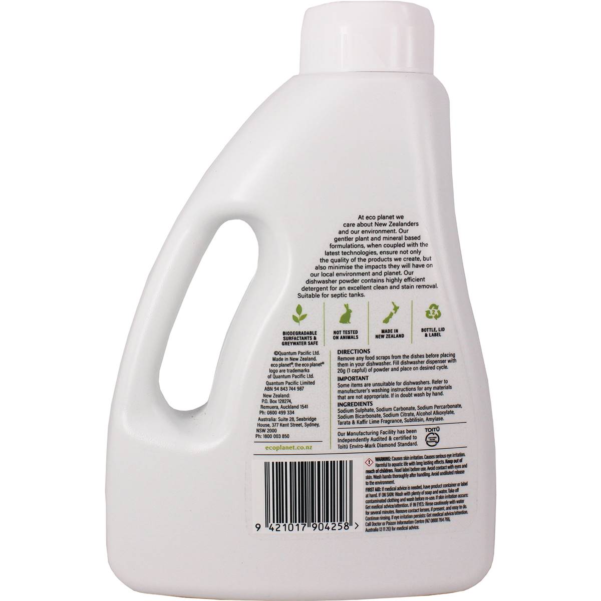Eco Planet Automatic Dishwasher Powder 1kg