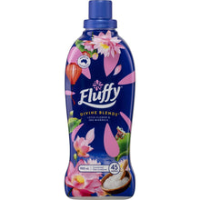 Fluffy Ultra Fabric Softener Divine Blends Lotus & Sea Minerals 900mL