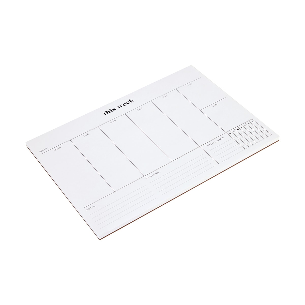Weekly Desk Pad