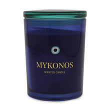 Mykonos Glass Candle