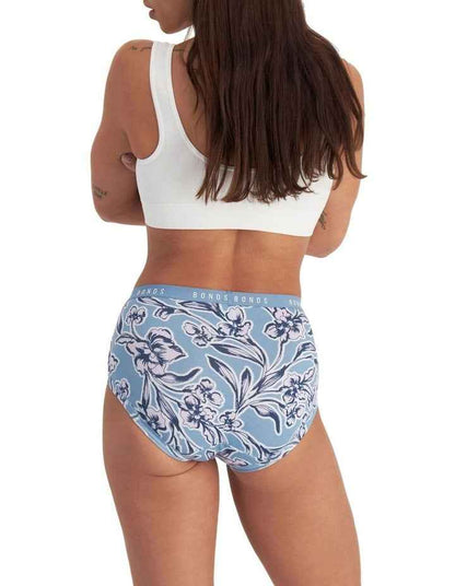 Cottontails Full Brief 3 Pack in Blue