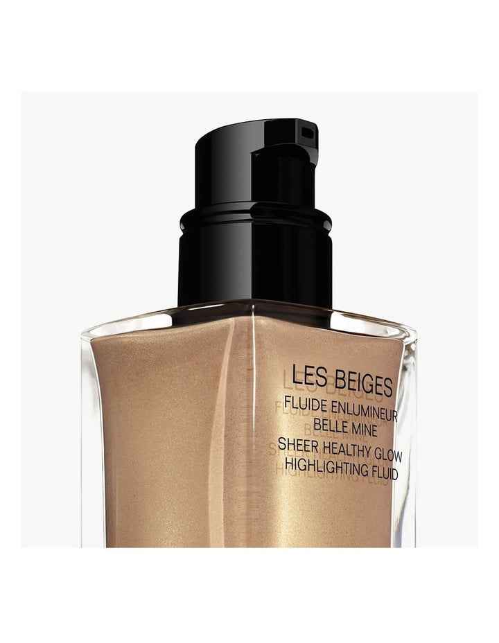 LES BEIGES HIGHLIGHTING FLUID Sheer Fluid Highlighter for a Luminous Healthy Glow for Face and Body