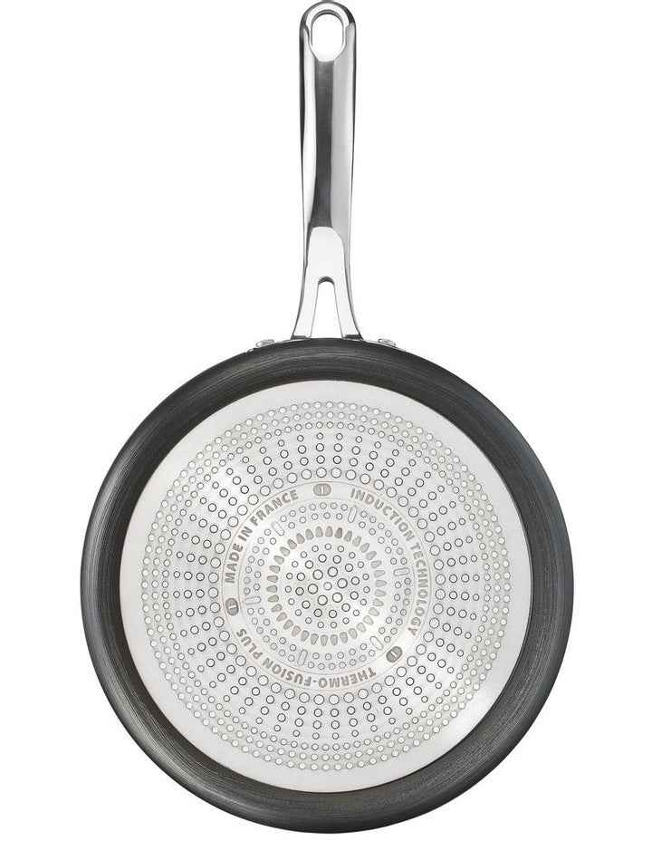 Unlimited Premium Induction Non-Stick Sautepan with Lid 24cm in Gunmental