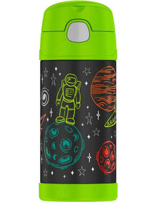 Funtainer Vacuum Insulated 355ml Drink Bottle in Astronaut