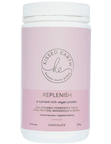 Replenish Vegan Protein Chocolate 500g Supplement