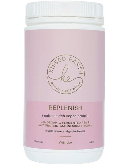Replenish Vegan Protein Vanilla 500g Supplement