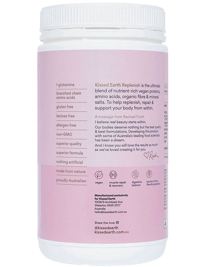 Replenish Vegan Protein Vanilla 500g Supplement