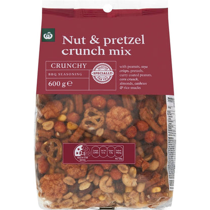 Woolworths Nut & Pretzel Crunch Mix 600g