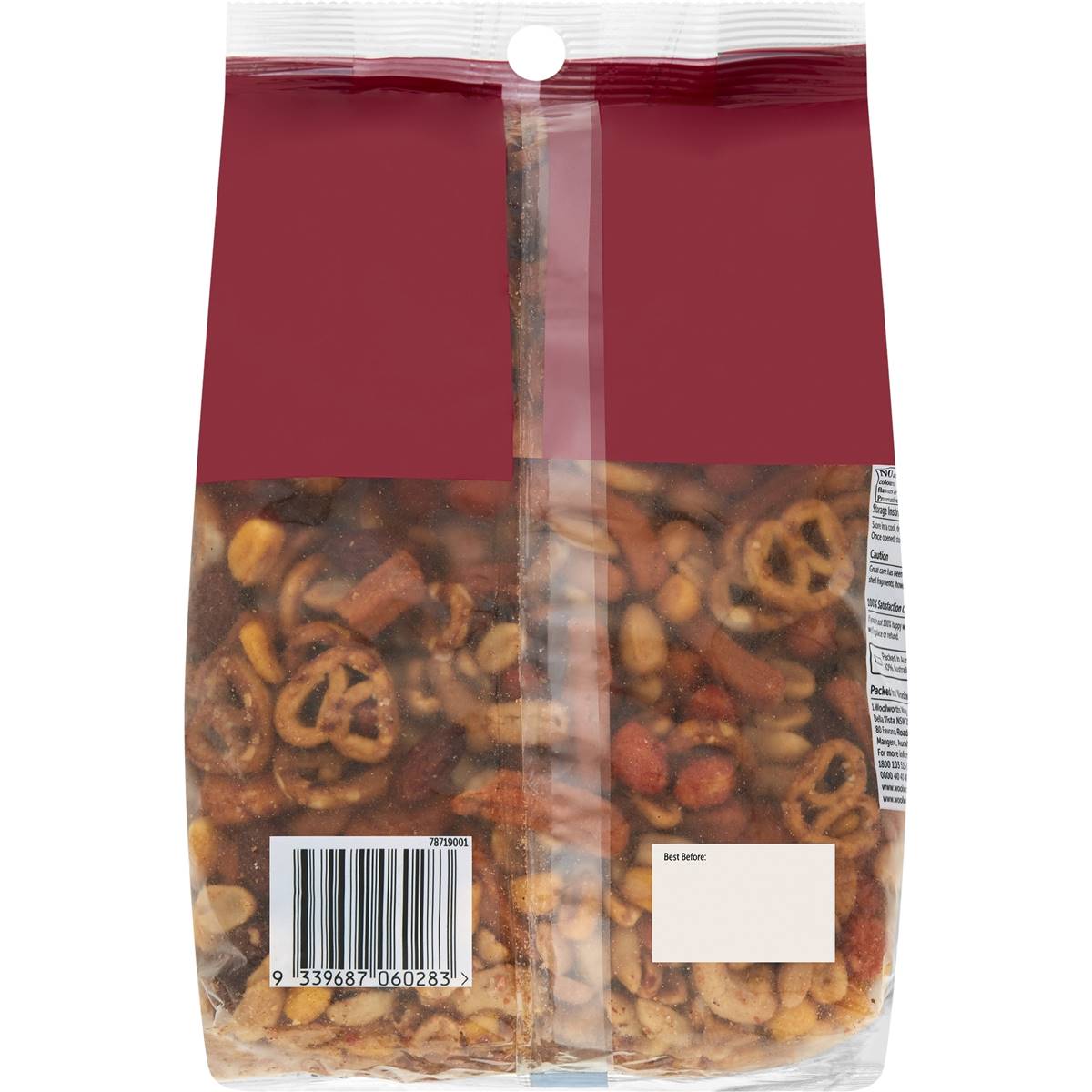 Woolworths Nut & Pretzel Crunch Mix 600g