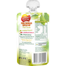 Golden Circle Blended Fruit Puree Mango & Pineapple Lunch Box Pouch 120g