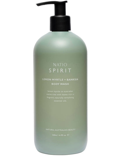 Spirit Lemon Myrtle + Banksia Body Wash 500ml