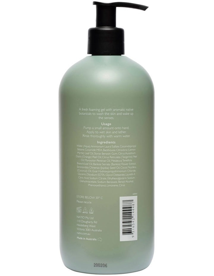 Spirit Lemon Myrtle + Banksia Body Wash 500ml