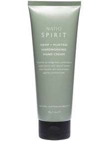 Spirit Hemp + Muntrie Hardworking Hand Cream 90g