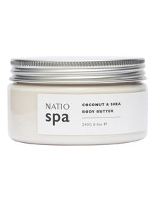 Spa Coconut & Shea Body Butter Moisturiser 240g