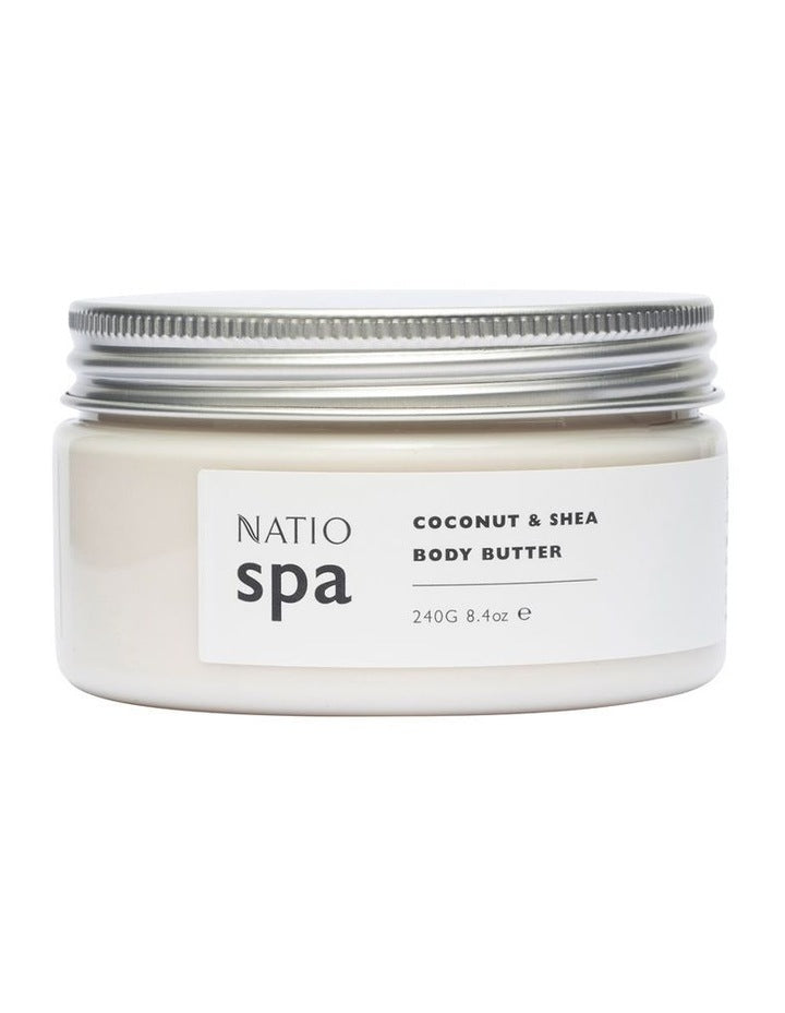 Spa Coconut & Shea Body Butter Moisturiser 240g