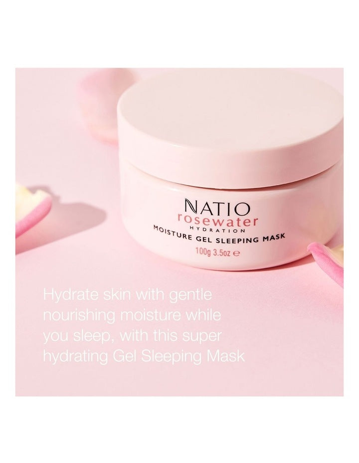 Rosewater Hydration Moisture Gel Sleeping Mask 100g
