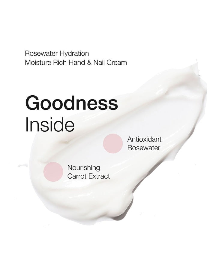 Rosewater Hydration Moisture Rich Hand & Nail Cream 100ml