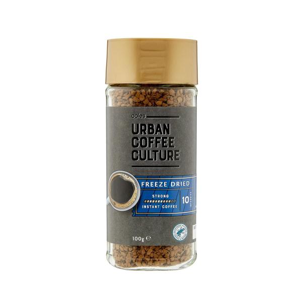 URBAN COFFEE CULTURE FREEZE DRIED INSTANT COFFEE 100G