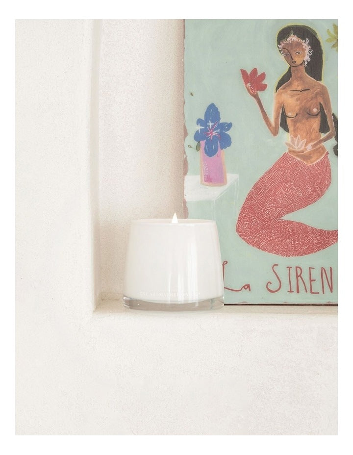 Therapy Unwind Coconut & Water Flower Candle