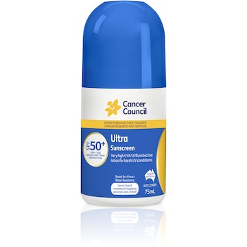 Cancer Council SPF 50+ Ultra Sunscreen 75mL