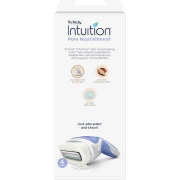 Schick Razor Intuition Pure Nourish Kit each