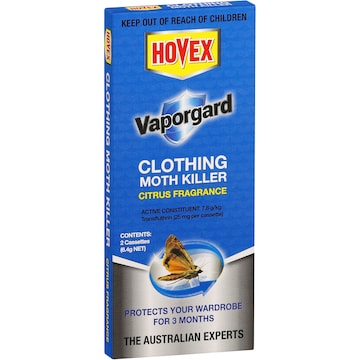 Hovex Vapor Gaurd Moth Killer Clothing Each