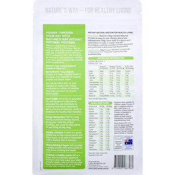 Nature's Way Instant Natural Protein 400g