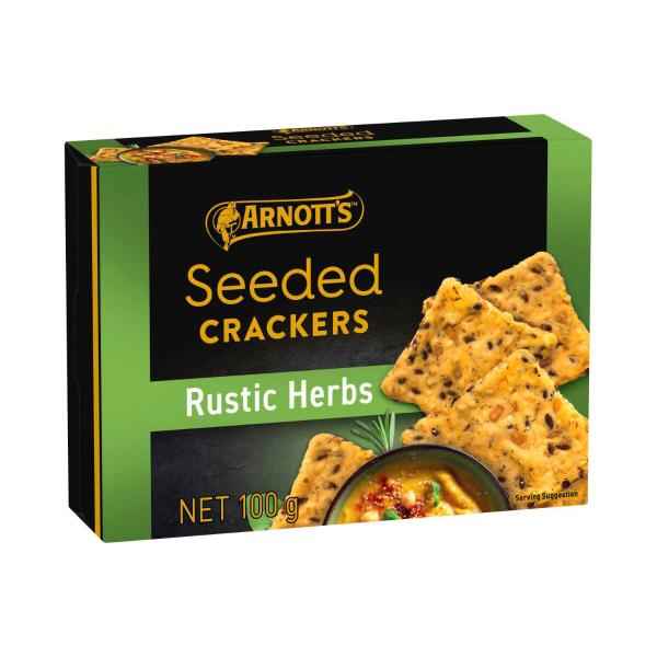 Gold Label Seeded Crackers Herb