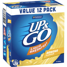 Up&Go Liquid Breakfast Banana 250mL x 12 pack