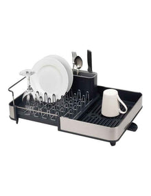 Extend Steel Dish Rack in Grey