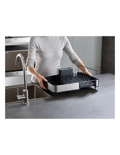 Extend Steel Dish Rack in Grey