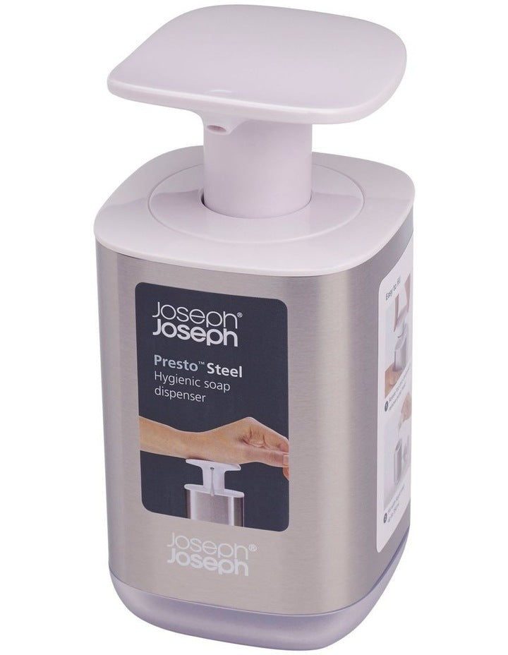 Presto Steel Soap Dispenser White