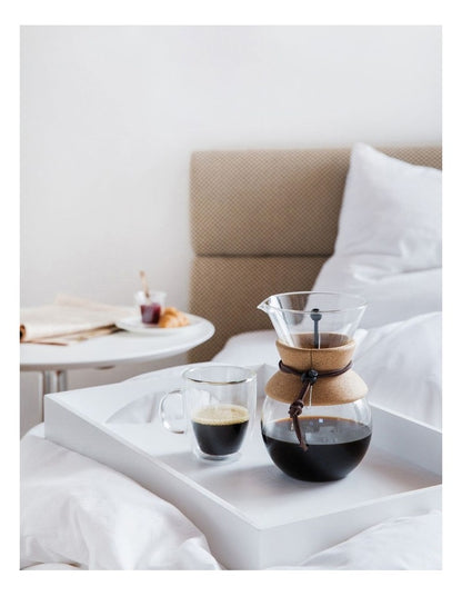 Bistro Medium Cups, 2 Set, 300ml in Clear