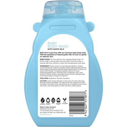Naturely Nourish Baby Body Wash Goats Milk 275mL