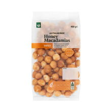 Woolworths Macadamias Honey 400g Pack