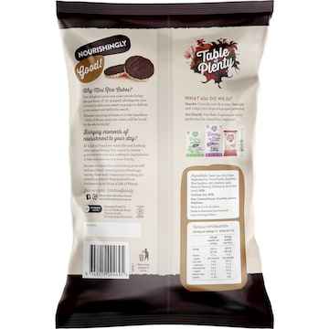 Table Of Plenty Mini Rice Cakes Dark Choc Topped Family Pack 200g