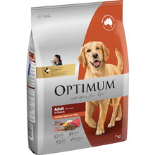 Optimum Adult All Breed Dry Dog Food With Beef Vegetables & Rice 7kg