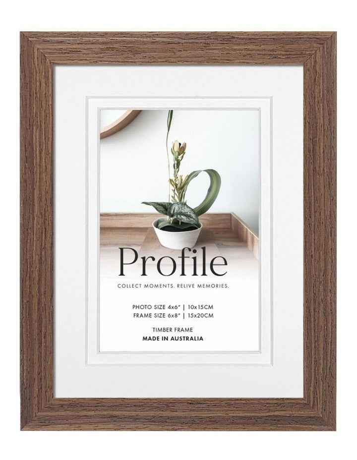Australia Made Timber Photo Frame 6x8"/4x6" in Chestnut