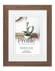 Australia Made Timber Photo Frame 6x8"/4x6" in Chestnut