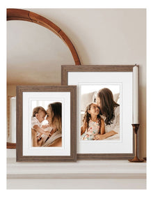 Australian Made Timber Photo Frame 6x8"/4x6" in Chestnut