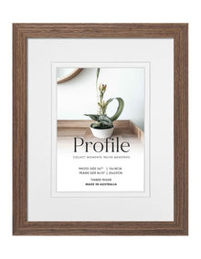 Australian Made Timber Photo Frame 8x10"/5x7" in Chestnut