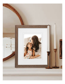 Australian Made Timber Photo Frame 8x10"/5x7" in Chestnut
