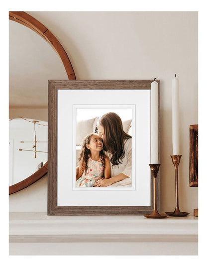 Australian Made Timber Photo Frame 8x10"/5x7" in Chestnut