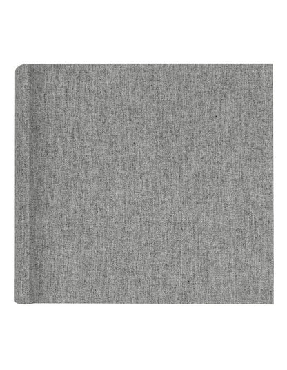 Plush Linen Photo Album 200 Photo Capacity in Grey