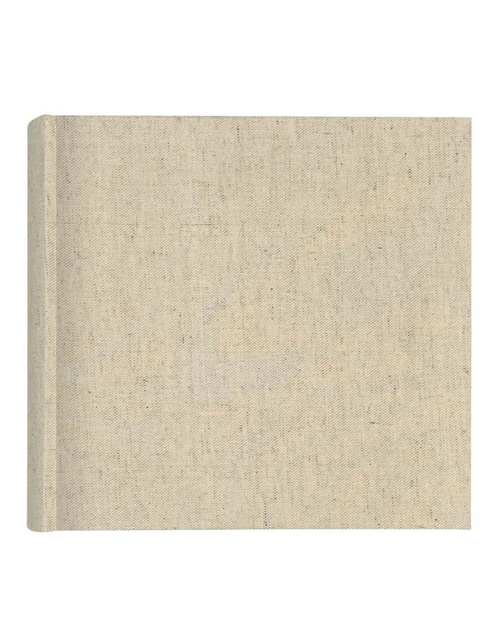 Plush Linen Photo Album 200 Photo Capacity in Cream