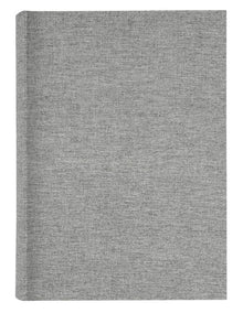 Plush Linen Photo Album 300 Photo Capacity in Grey