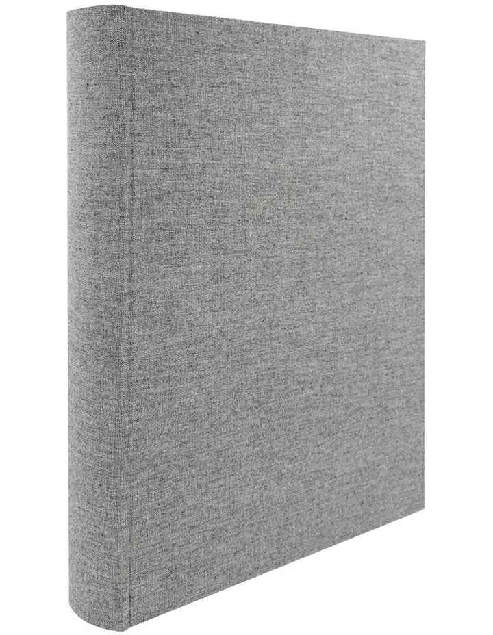 Plush Linen Photo Album 300 Photo Capacity in Grey
