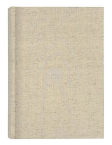 Plush Linen Photo Album 300 Photo Capacity in Cream