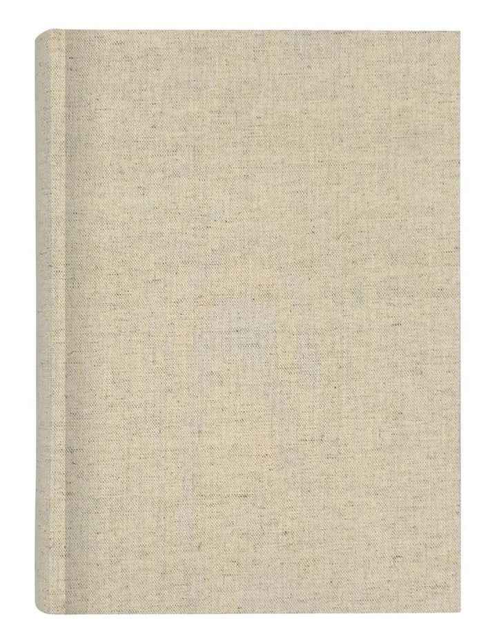 Plush Linen Photo Album 300 Photo Capacity in Cream